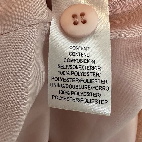 Wayf Blush Pink “For Keeps” Sequin Wrap Mini Skirt Size Medium NWT - Picture 4 of 6